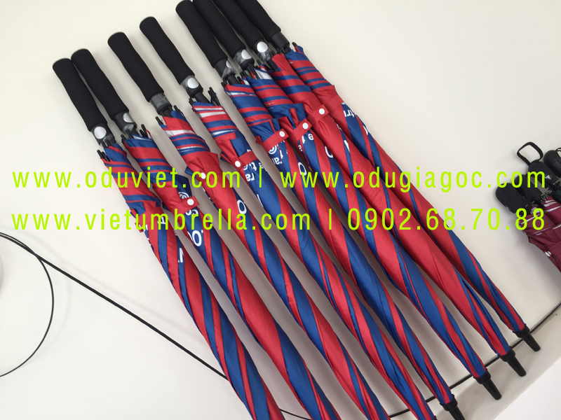 xưởng sản xuất ô dù cầm tay in logo quảng cáo